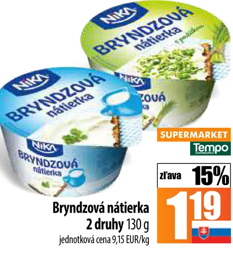 Nika Bryndzová nátierka