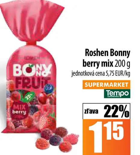 Roshen Bonny berry mix