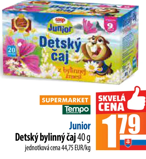 Junior Detský bylinný čaj
