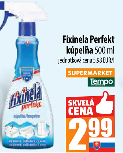 Fixinela Perfekt kúpeľňa