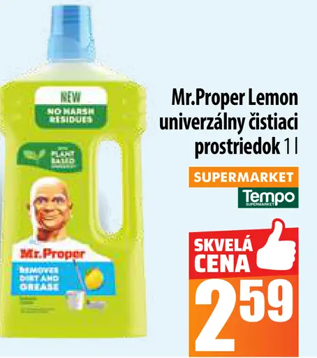 Mr. Proper Lemon univerzálny čistiaci prostriedok