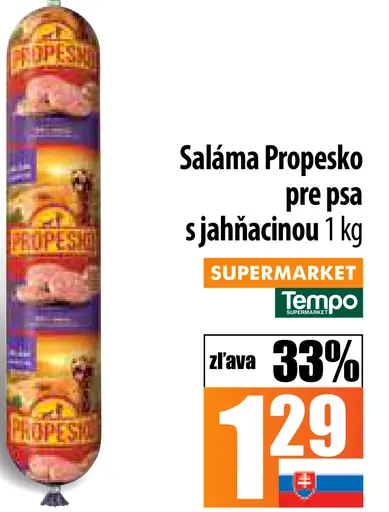 Saláma Propesko pre psa s jahňacinou