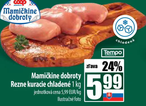 Mamičcine dobroty Rezne kuracie chladené