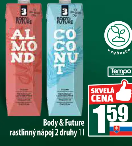 Body & Future rastlinný nápoj