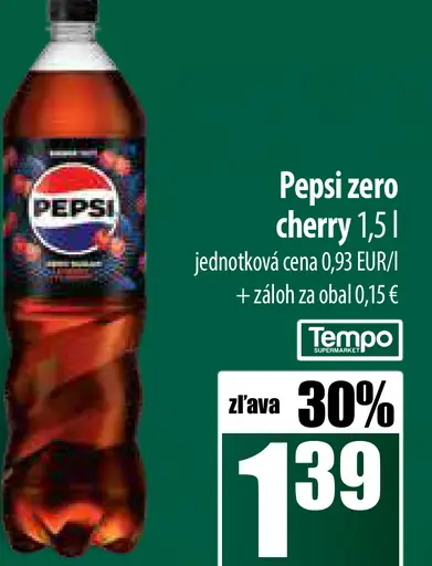 Pepsi zero cherry
