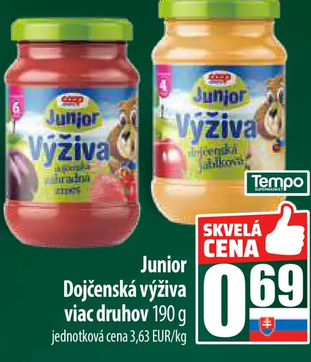 Junior Dojčenská výživa