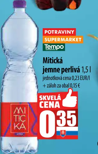 Mitická jemne perlivá