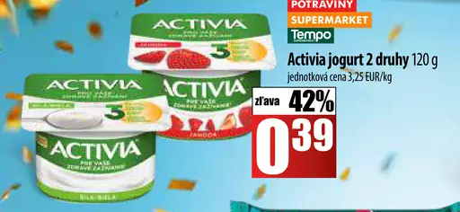 Activia jogurt marhuľa