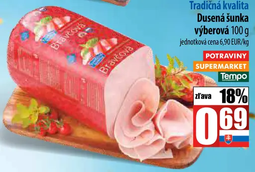 Tradičná kvalita Dusená šunka