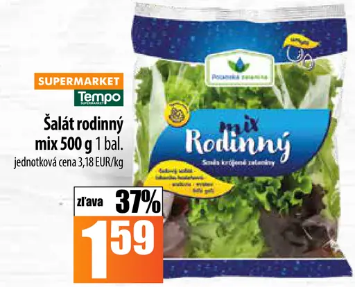 Šalát rodinný mix