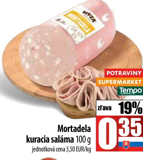 Mortadela kuracia saláma