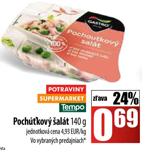 Pochúťkový šalát