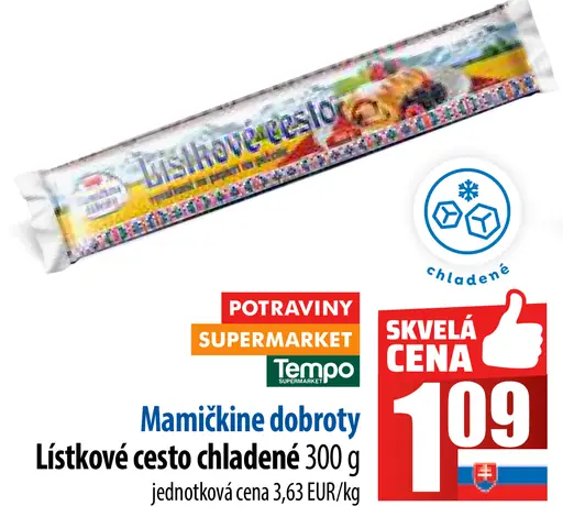 Maminkine dobroty Lískové cesto