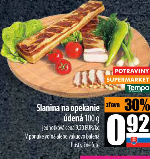 Slanina na opekanie