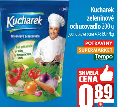 Kucharek Zeleninové ochucovadlo