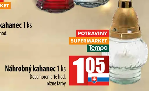 Náhrobný kahance 28 hodín