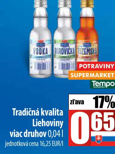Klasik Vodka Kopaničiarska Slivka 40%