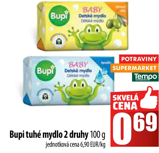 Bupi detské mydlo