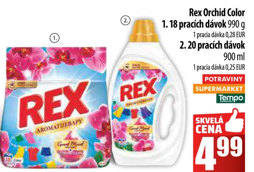 Rex Orchid Color