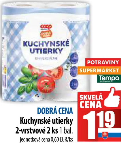 COOP Kuchynské utierky
