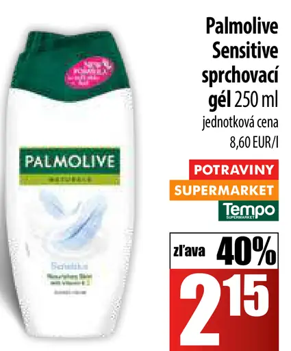 Palmolive sprchovací gél Sensitive