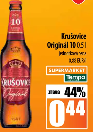 Krušovice original plechovka