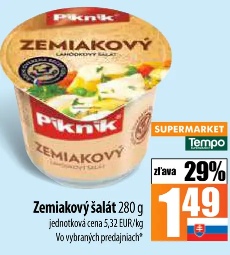 Piknik Vlašský lahôdkový šalát