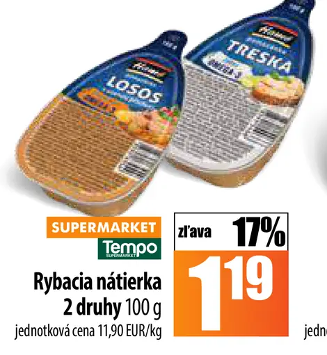 Ryba Rybacia nátierka