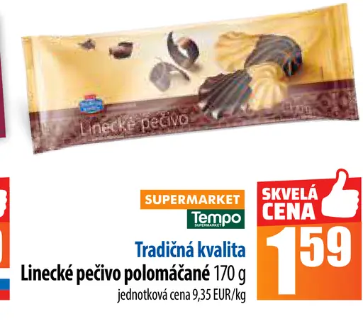 Linecké pečivo polomáčané