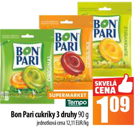 BON PARI cukríky