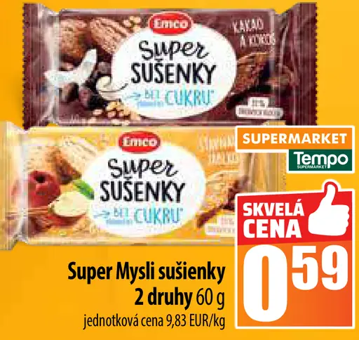 Emco Super Mysli sušienky