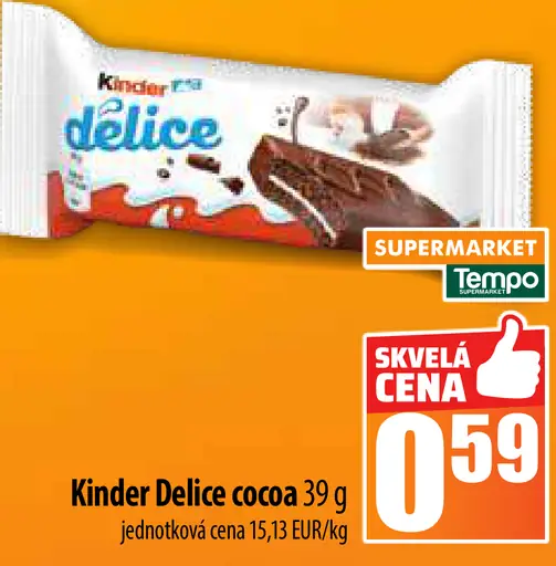 Kinder Delice Cocoa
