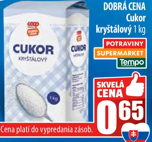 Cukor kryštálový