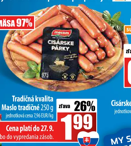 Mecom Cisárske párky
