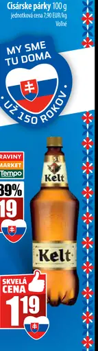Kelt pivo plechovka