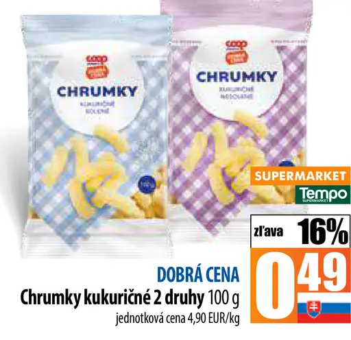 Dobrý Chrumky kukuričné
