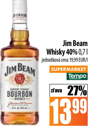 Jim Beam Whisky 40%