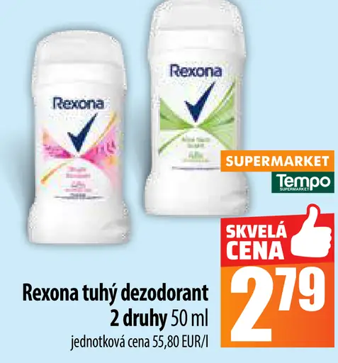 Rexona deodorant