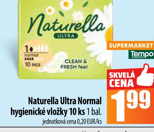 Naturella Ultra Normal hygienické vložky