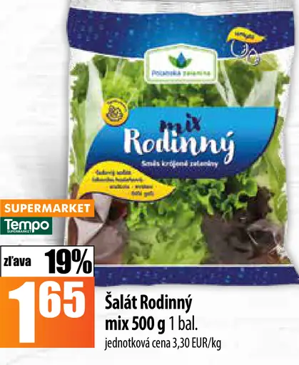 Šalát rodinný mix