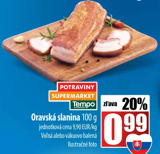 Tempo Oravská slanina