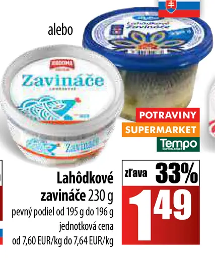 Lahôdkové zavináče
