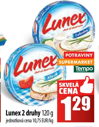 Lunex 2 druhy