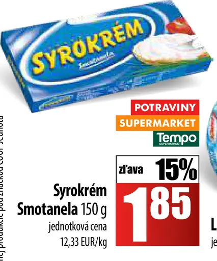 Syrokrém Smotana