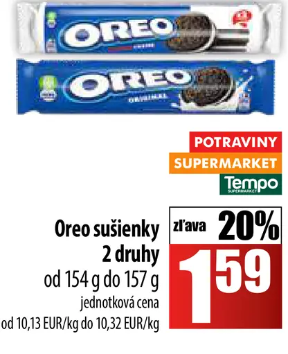 Oreo sušienky