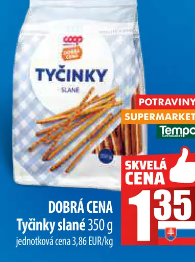 Tyčinky slané