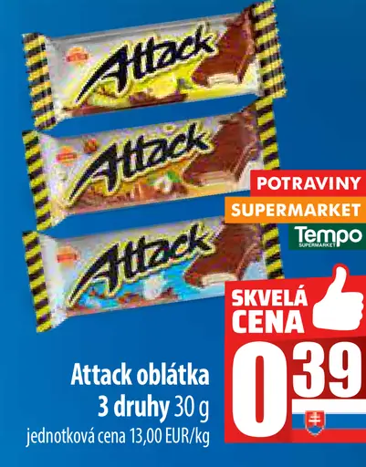 Attack oblátka