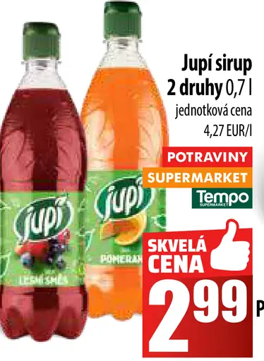 Jupí sirup