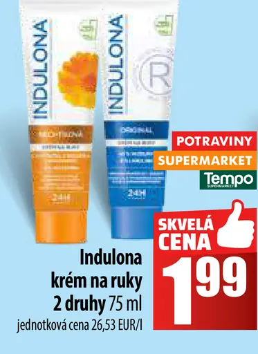 Indulona Nechtíková krém na ruky