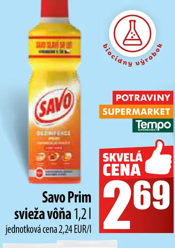Savo Prim Svieža vôňa
